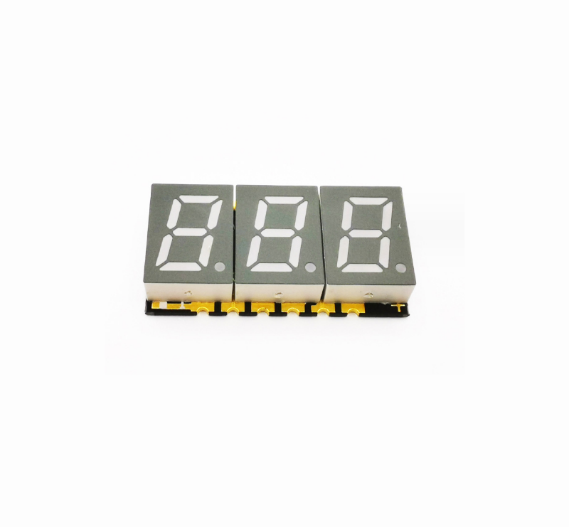 0.3 Inch 3 digit SMD LED Seven Segment Display