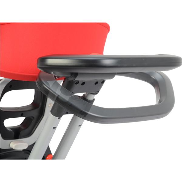 Crianças dobrável de três rodas andar em triciclo de carro com EVA roda faixa etária 2-4 anos