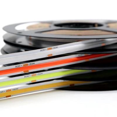 14W Single Color Led Strip FCOB 10mm Blue Led Strip Lights 480LEDs/M