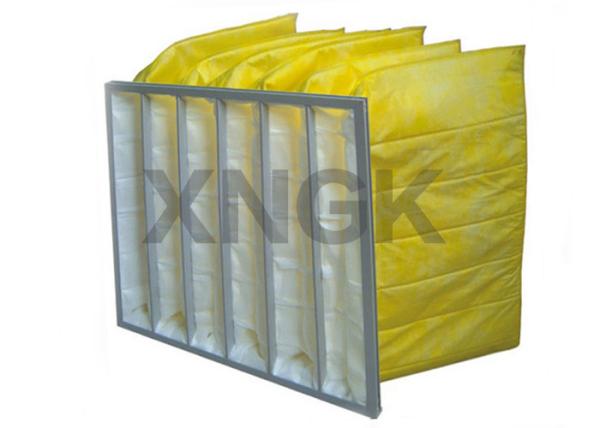 High Efficiency Pocket Air Filter For Air Ventilation 592 * 592 * 600 Dimension
