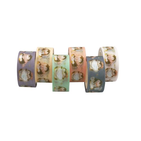 Японская таможня ленты для маскировки напечатала ленту Washi яркого блеска цвета CMYK