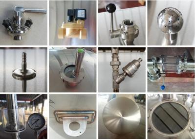 Acessórios da fabricação de cerveja de cerveja da bomba de água do gelo, acessórios de limpeza da fermentação de casa da válvula da amostra da bola