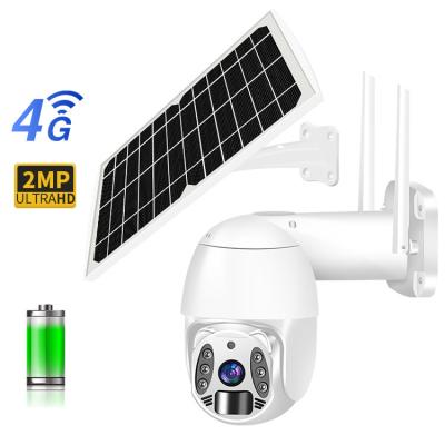 Wireless Solar Security Camera System , Outdoor PIR Motion Detection CCTV Camera