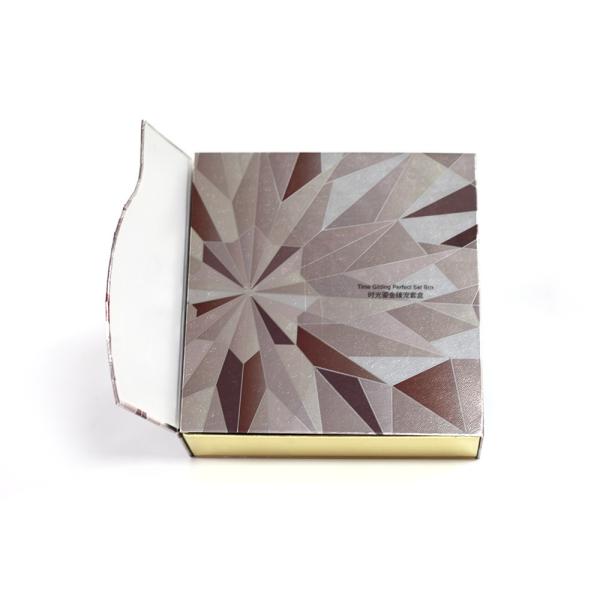 Luxury Double Door Gift Box For Cosmetics And Skincare Set Packaging Rigid Empty Magnetic Box