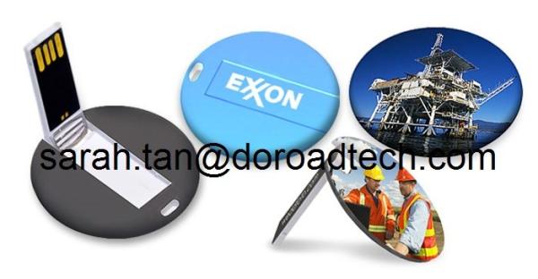 Round Card USB/Mini Card USB Flash Drive/Circle Card USB Flash Drives