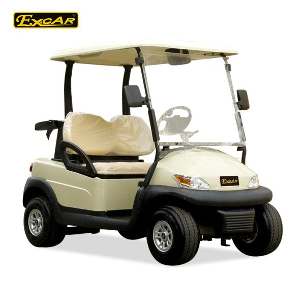 72V AC Motor 2 Seater Electric Golf Car 48v Trojan Battery Has CE certificate