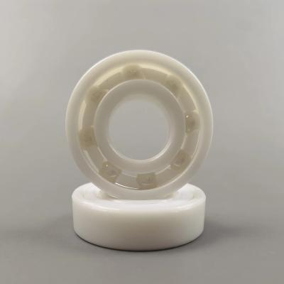 Os rolamentos de esferas da zircônia do óxido de zircônio sulcam profundamente 6001 12x28x7mm