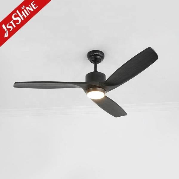52 polegadas de madeira maciça DC de cobre puro Ventilador de teto remoto