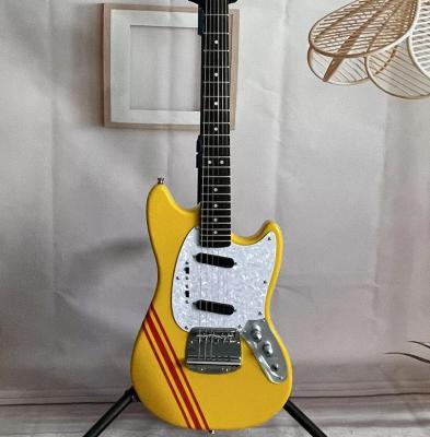 Custom Fender Mustang Vintera II '70S Competition Mustang Electric Guitar SS Pickup Dot Inlay