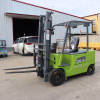 Electric Forklift Truck with 420Ah Battery and 1500kg Load Capacity for Front Wheel Track