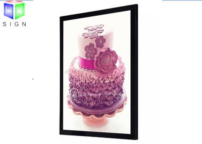Indoor Led Snap Frame Light Box , Led Backlit Light Box Magnetic Lock