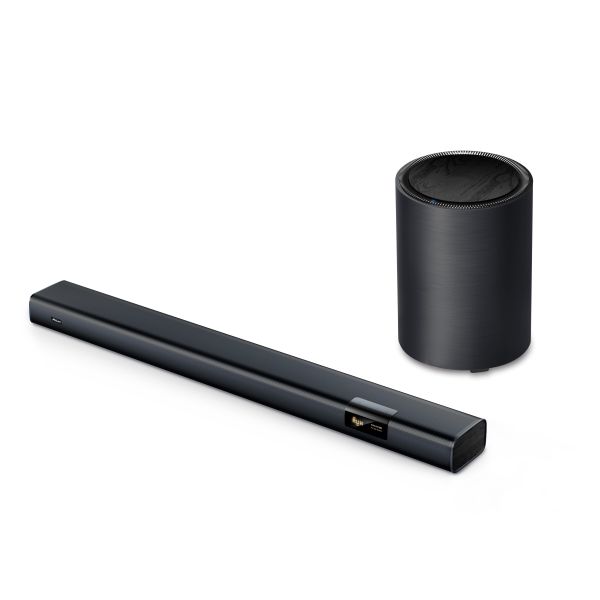 Aiue Tv Soundbar With Subwoofer Heavy Bass High Power Wireless Remote Control TV Bluetooth Speaker