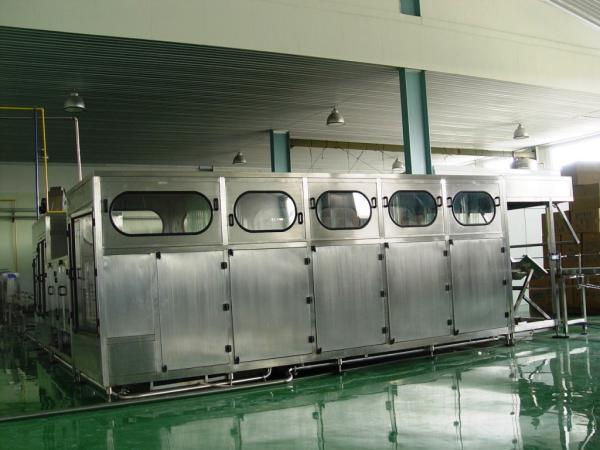 Pur 5 gallons d'eau 3-en-1 remplissage monobloc de rinçage, remplissage et capsulage machine