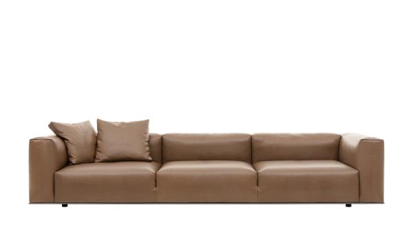 NEXTOP Hotel Room Fabric Leather 3 People Sofa Customised Luxury Hotel Furniture