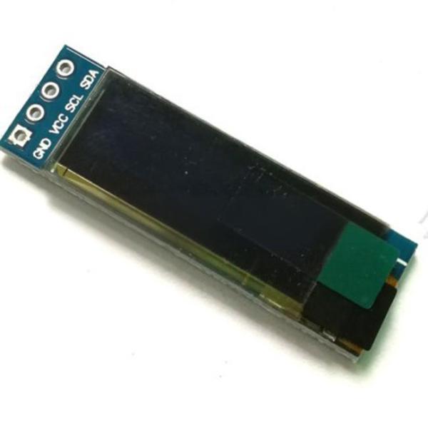 0.91 inch OLED with PCB 128x32 dots  IIC interface  driving IC  SSD1306 120C/D