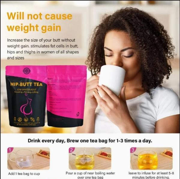 Big Hip Enhancement Capsules Buttock Firming Lifting Senna Leaf Herbal Tea