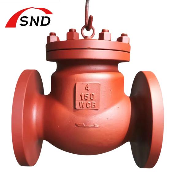 Cast Steel Check Valve DN80 Lift Type For Water Supply And Drainage Industry