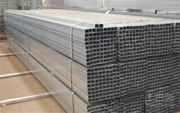 Zinc Galvanized Square Hollow Steel Pipe With Zinc Coated 45 To 250 G