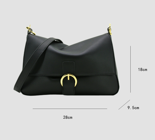 OEM Womens Brown Crossbody Bag 28cm 18cm Womens Large Messenger Bag