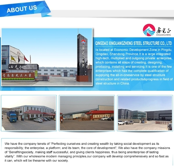 Customized High Quality Large Span Steel Structure Building Warehouse for Sale