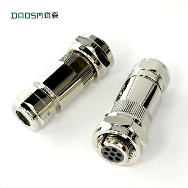Sturdy 7 Pin Connectors 24V Through Hole Connector 20mΩ Contact Resistance
