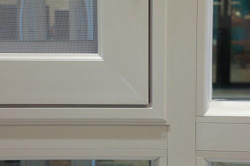 Solid 1.4mm Grill Aluminium Frame Casement Window