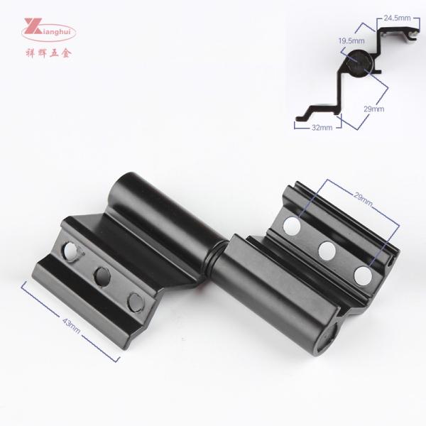Hotel Villa Apartment Office Building 100*45 Aluminum Steel Window Double Wing Hinge