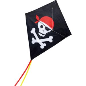 Papagaio de nylon do conluio do teste padrão do pirata, papagaio 124*152cm do