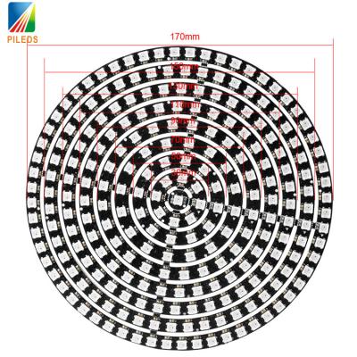 Círculo endereçável WS2812B WS2812 SK6812 LED Ring Halos Angel Eye 5V Chip Programável SK9822 SPI RGB