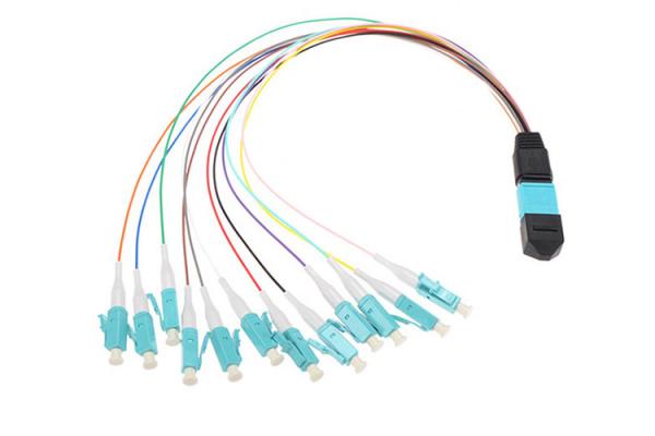 High Capacity 0.9mm Branch MPO MTP Cable Hydra Cable For Data Center