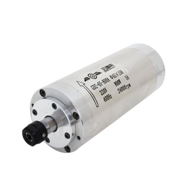 GDZ65-800 24000rpm 800W motor de fuso refrigerado a água para máquinas CNC 65mm Diâmetro