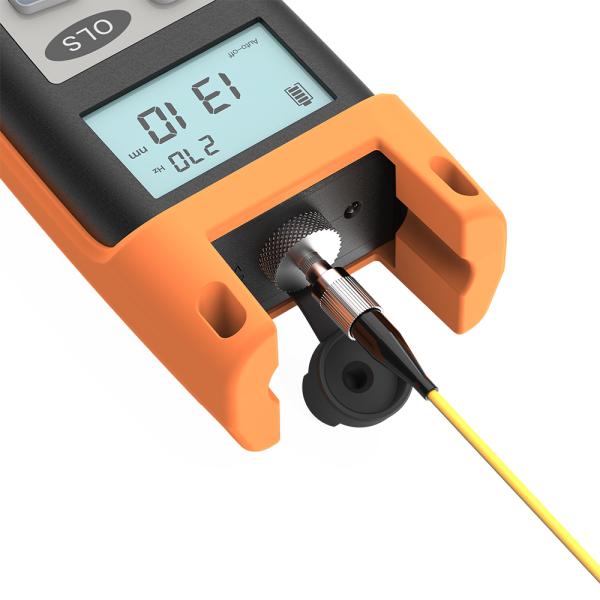 Mètre de puissance optique FONGKO de haute précision de mesure de la plage de puissance Mètre de puissance KLS-25 avec OPM VFL FTTH Mètre de puissance en fibre optique