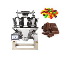 Doces Sugar Weighing Automatic Multihead Weigher 50g 100g