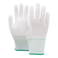 13 Gauge PU Coated Polyester Handling Gloves Breathable Polyester Gloves