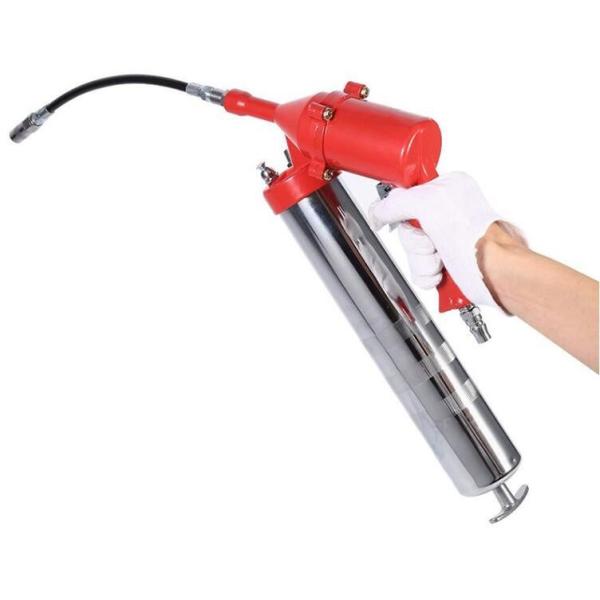 400cc Hand Operated Grease Pump 4500PSI Professional Repeating Pneumatic Grease Gun