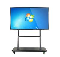 55 polegadas TV de tela sensível ao toque painel LED interativo sistema operacional duplo Projector Board para ensino