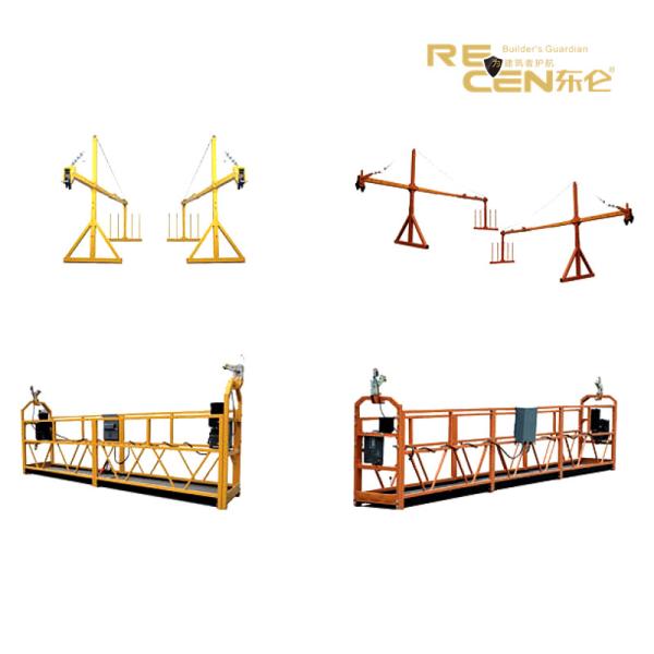 630 Suspended Platform Gondola Galvanized Steel Type Aluminum Alloy