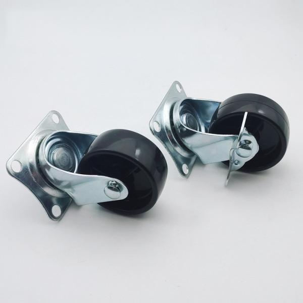 Hole Distance 29/29/36*15/45*25/55*28/55*28 PP Black Swivel Brake Caster