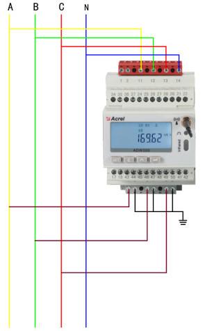 RS485 Modbus RTU Wireless Energy Meter / Wifi Smart Meter ADW300