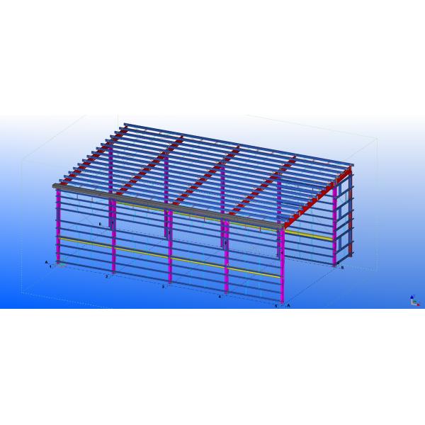 Steel Structure Building Construction Design for Farm Shed Poultry House