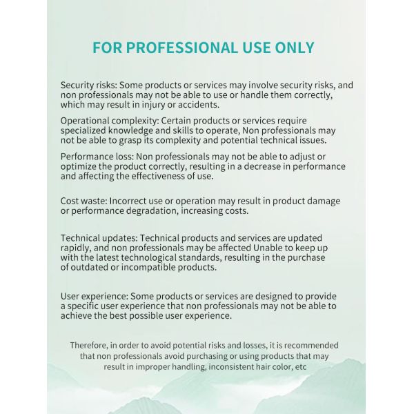 Produits de décoloration capillaire professionnels pour salon, éclaircissant sans ammoniaque pour cheveux foncés