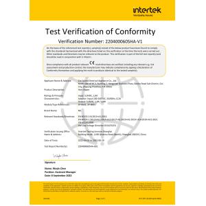 Cixi Speed Electrical Appliance Co., Ltd. Сертификации