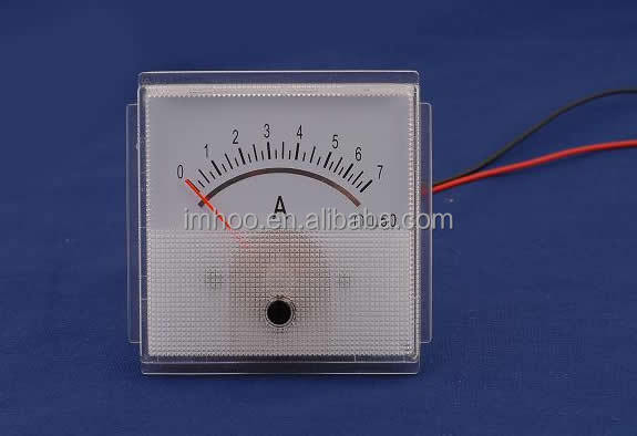 Analog Current Meter 60x60 AC Ammeter Digital Voltage/ Ampere Meter