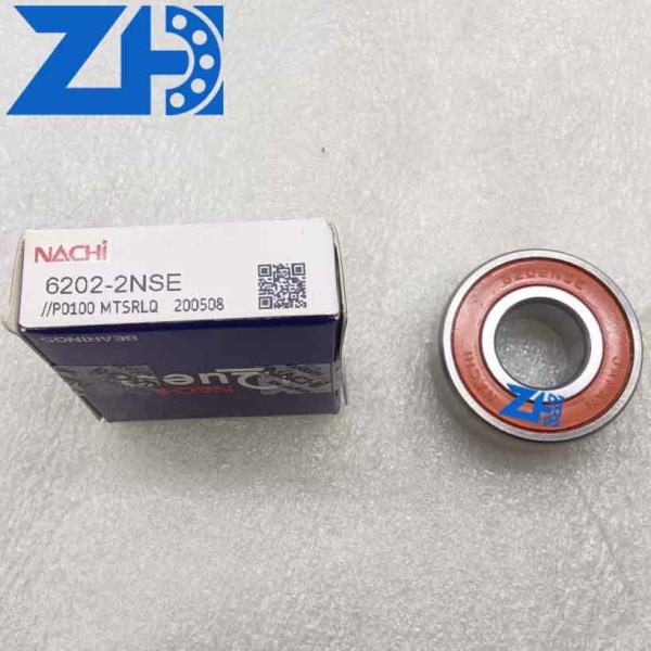 Double sealed bearings  6202-2NSE NACHI bearings Bearing Supply