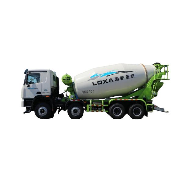 Фотоны 8*4 цементный грузовик 12м3 дизельного цемента бетонный смеситель грузовик с насосом для продажи