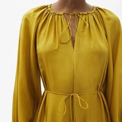 Casual Floral Casual Dress Tie Waist Cotton Custom Women'S Dresses