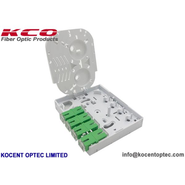 IP55 Wall Mount 8cores SC/APC Fiber Optic Faceplate Socket with 4 Ports SC Simplex and 8 Ports LC Duplex