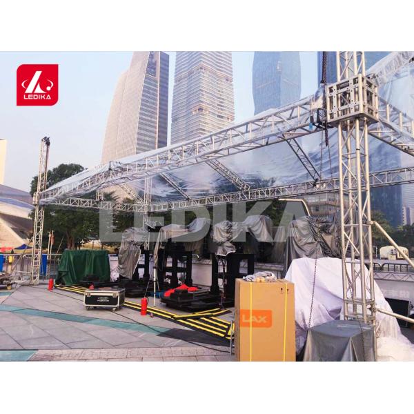 30m Span Aluminum Spigot Truss Light Weight Outdoor Stage Pillar Truss