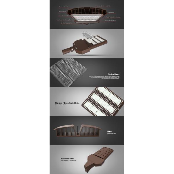 Solar Street Light Products 50W - 240W LED Roadway Lighting ETL DLC