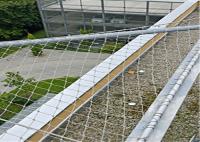 Anti rede de arame arquitetónica ácida, 7 X19 corda de aço inoxidável Mesh Netting
